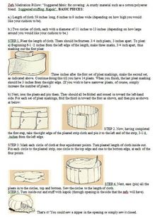 instructions for how to make an origami cat bed