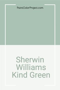 Are you searching for the perfect green paint color to bring a fresh vibe to your home? Let me introduce you to Sherwin Williams Kind Green and see if it’s the right fit. ​ ​