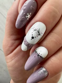 Holiday Nails Winter Christmas, Nails Winter Christmas, Winter Christmas Nails, Nails Holiday, Nail Academy, Fancy Nails Designs