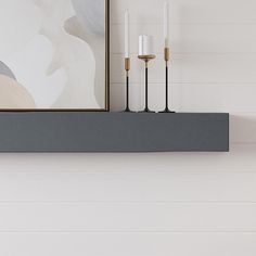 84 Modern Concrete Mantel Shelf