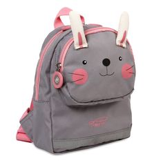 If you are looking for a fun mini backpack that is also spacious and comfortable to wear by the little one, the TWISE Tots backpack collection is the way to go! Our school backpack has a lovely animal design with cute details and vivid colors that will make your kiddo love school time. The toddler backpack is very lightweight to relieve pressure off the back and has sternum strap to prevent the backpack from sliding, for comfortable and safe wear. Also, our backpack features a roomy compartment Cute School Backpack With Animal Design, Cute School Bag With Bunny Design, Cute Animal Design Travel Backpack, Cute Travel Backpack With Animal Design, Cute Animal Design Standard Backpack, Playful Cat Design Standard Backpack, Cute Animal Design Backpack For Everyday Use, Cute Everyday Backpack With Animal Design, Cute Backpack With Animal Design For Everyday Use