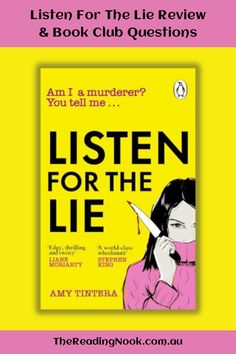 the book cover for listen to the lie