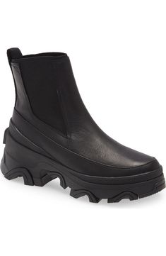 SOREL Brex™ Waterproof Chelsea Boot (Women) | Nordstromrack City Boots, Chelsea Boot Women, City Living, Chelsea Boot, Boot Shoes Women, Winter Boots, Chunky Heels, Chelsea Boots, Chelsea