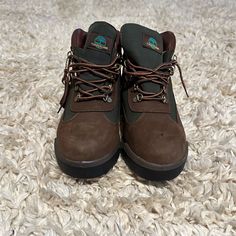 For Sale: Timberland Waterproof Field Boots Color: Dark Brown / Green Model: Tb0a18a6 Size: 9 (Men’s) Msrp: $170 Material: Nubuck Condition: Excellent (Worn Once) 100% Authentic All Sales Final International Shipping Available Immediate Payment Required Please View My Other Listings For More Great Deals Field Boots, Timberland Men, Timberland Waterproof, Timberlands Shoes, Timberland Shoes, Timberland Mens, Green Colors, Dark Brown, Men's Shoes