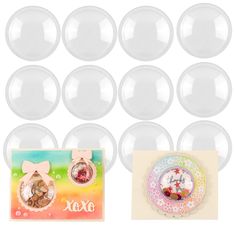 PRICES MAY VARY. 🎈[TRANSLUCENT DOMES SHAKER COVERS FOR CARD MAKING ]--Set includes 20 pcs Create 3-D shaker cards shaker covers The raised area measures approximately 2-3/8" in a diameter, and 7/16"tall 🎃[HIGH-QUALITY MATERIALS] -- Plastic Clear Puffy Shaker CoversMade from heavy-weight high-shine clear acetate sheets High quality plastic,with strong adhensive tape,clear and durable for long term use 🎄[SIMPLE WAY TO MAKE]--The shaker domes include a peel-away adhesive circle that makes it sup Tape Clear, Clear Pouch, Fun Christmas Cards, Scrapbooking Tools, Door Decorations Classroom, Shaker Cards, Scrapbooking Embellishments, Wood Ornaments, Scrapbook Paper Crafts