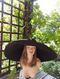 Large Brim Hat, Windy Weather, Sun Protection Hat, Sun Hats For Women, Summer Hat, Beautiful Hats, Brim Hat, Summer Hats, Etsy Fashion