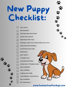 Must have puppy essentials for new puppy owners List Of Items For New Dog, How To Take Care Of Puppies, Dogs Must Have, What You Need For A New Puppy, What You Need For A Puppy, Caring For Puppies, Things You Need For A Puppy, Puppy Packs For New Owners, Dog Neccesities