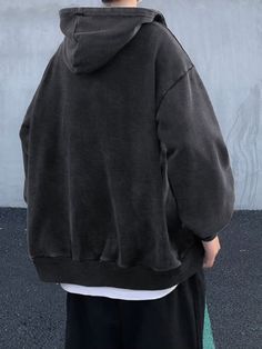 ⚡️Free Shipping 2022 Men's Vintage Wash Black Zip-Up Hoodie Black L under $39.00 in Hoodies at AnotherChill.com Online. Style: Casual/Street/Punk/Hip Pop/Preppy/Vintage. Pattern Type: Solid Color. Fabric Content: Cotton. Fit Type: Loose fit. Neckline: Crew Neck. Sleeve Length: Long Sleeve. ✓2022 SUMMER OUTFITS. Check reviews and buy Men's Vintage Wash Black Zip-Up Hoodie today. Baggy Black Hoodie For Streetwear, Black Zipper Hoodie For Streetwear, Oversized Black Zip Up Hoodie, Vintage Oversized Washed Black Hoodie, Washed Black Hooded Sweatshirt For Streetwear, Preppy Vintage, Street Punk, Jeans Outfit Summer, Crop Top Dress