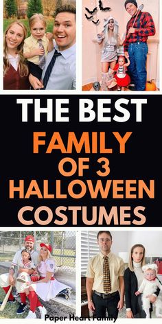 the best family of 3 halloween costumes