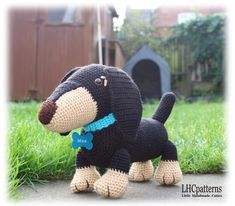 Crochet Pattern: Dachshund Dog, Amigurumi Dog, Amigurumi Dachshund, Dog Soft Toy Pattern, Dog Stuffed Toy Pattern english - Etsy UK