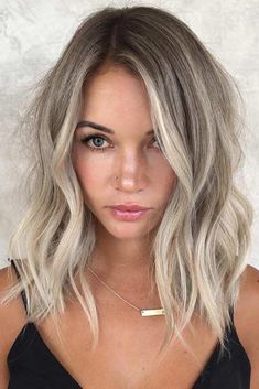 (paid link) Hair Dye | Hair Colourants. Cool Ash Blonde, Rambut Brunette, Ash Blonde Hair Colour, Blonde Balayage Highlights, Ash Blonde Balayage, Blond Balayage, Medium Brown Hair, Ash Blonde Hair