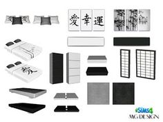 Sims 4 Men Clothing, Sims 4 Male Clothes, Sims 4 Blog, Chanel Decor, Die Sims 4, Bed Dresser, Cc Furniture, Sims 4 Bedroom