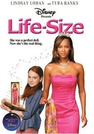 the facebook page for life - size shows an image of a woman in a pink dress