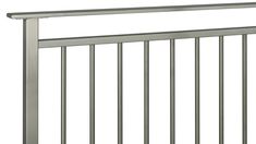 an image of a metal railing on a white background