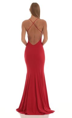 Jocie Open Back Maxi Dress in Red | LUCY IN THE SKY Red Backless Dress, Ireland Dress, Red Formal Dresses, Red Prom Dress Long, Red Dress Long, Open Back Maxi Dress, Revolve Dresses, Lucy In The Sky, Red Evening Dress