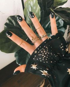 Star Nail Designs, New Nails, My Star, Halloween Nail Designs, Star Nails, Snake Ring, Cute Nail Designs