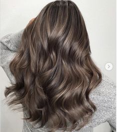 Mauve Brown Hair, Ash Brown Hair Balayage, Black Hair Balayage, Ash Hair Color, Ash Brown Hair