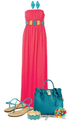 Polyvore Casual, Designing Tips, Maxi Vestidos, Coral Maxi Dresses, Maxi Outfits, Outfit Primavera, Wardrobe Planning, Casual Wear Dress, Maxi Skirt Dress