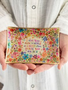 Glass Tray|World Better Place-view 1 Cute Ceramics, Painting Pottery, Art Gift Ideas, Key Tray, Gifts For My Girlfriend, Keramik Design, Trinket Bowl, Glass Tray, Hand Molding