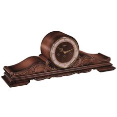 Hermle Queensway Mechanical German Mantel Clock - Made in Germany - Time for a Clock Forest Clock, London Clock, Desktop Clock, Brick Molding, Desk Clocks, Carriage Clocks, Table Clocks, Mantel Clocks, Traditional Table