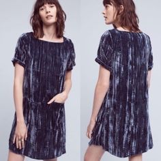 Gorgeous Blue Crushed Fever Dress- Perfect For The Holidays! Blue Grey Velvet Dress, Navy Velvet Dress, Velvet Tunic Dress, Velvet Shift Dress, Crushed Velvet Dress, Velvet Tunic, Blue Velvet Dress, Short Sleeve Shift Dress, Silk Shift Dress