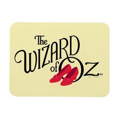 the wizard of oz logo on a mouse pad