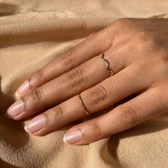 Minimalist Stackable Midi Rings For Promise, Minimalist 14k Gold Wavy Ring, Minimalist 14k Gold Filled Stackable Toe Rings, Minimalist Stackable Wavy Rings, Minimalist 14k Gold-filled Stackable Toe Rings, Minimalist Stackable 14k Gold-filled Toe Rings, Minimalist 14k Gold Wavy Jewelry, Minimalist Wavy Rings As Gifts, Minimalist Wavy Rings As A Gift