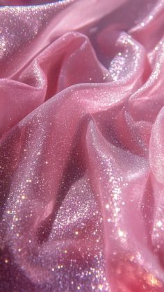 the fabric is very shiny and pink