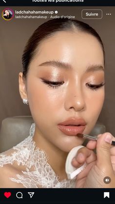 Bridal Soft Glam, Soft Glam Bridal Makeup, Soft Glam Bridal, Glam Bridal Makeup, Wedding Makeup And Hair, Wedding Eye Makeup, Bridal Makeup Natural, Glowing Makeup, Wedding Hair Makeup