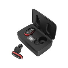 an image of two ear buds in the case