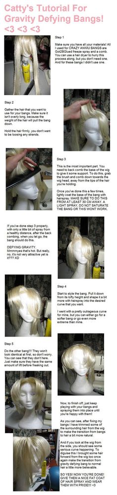 Wig Bangs, Easy Cosplay, Bangs Tutorial, Diy Costumes Women, Sailor Moon Cosplay, Diy Costume