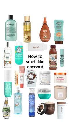 Popular Beauty Products, Summer Scents Perfume, Smell Like Coconut, Shower Skin Care, Body Smells, Smell Goods, Pretty Skin Care, Perfume Scents, Bath And Body Care