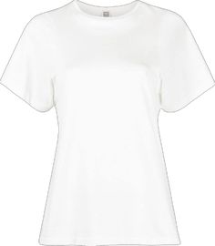 Classic White Short Sleeve Top For Summer, White Cotton Crew Neck Short Sleeve Top, Basic White Short Sleeve Top With Relaxed Fit, Basic White Relaxed Fit Short Sleeve Top, White Short Sleeve Crew Neck Top For Summer, White Relaxed Fit Basic Short Sleeve Top, White Shop, Cotton Shorts, White Cotton