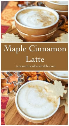 maple cinnamon latte is an easy and nutritious fall drink