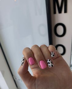 Cow Nails, Wow Nails, Magic Nails, Sassy Nails, Cute Gel Nails, Nails Only, Nails Desing, Fire Nails