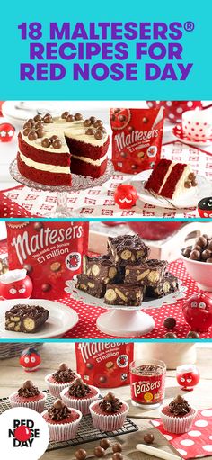 We’ve teamed up with Maltesers to bring you some delicious baking recipes. Sell your creations at your Red Nose Day bake sale. Eyfs Cooking, Easter Bake, Childrens Baking, Something Funny, Cakes And Cookies, Snowman Cookies