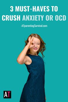 Dealing with anxiety or OCD can be an uphill battle. Kids can overcome their struggles and flourish with these 3 must haves. These will improve anyone's struggle with anxiety or OCD. Kids Parenting, Must Haves