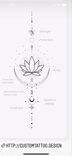 an image of a lotus flower with the caption's description below it,