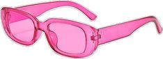 Modern Pink Sunglasses For Outdoor, Summer Streetwear Plastic Sunglasses, Trendy Pink Sunglasses For Outdoor, Cool Streetwear Sunglasses For Summer, Trendy Pink Outdoor Sunglasses, Spring Uv Protection Sunglasses For Streetwear, Pink Anti-reflective Sunglasses For Outdoor, Spring Streetwear Sunglasses With Uv Protection, Casual Plastic Sunglasses For Streetwear