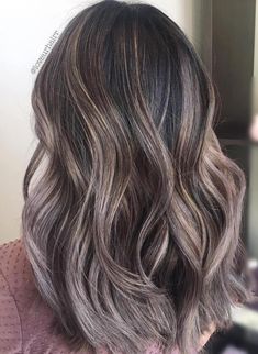 Mushroom Highlights, Mushroom Hair Color, Brunette Hair Color With Highlights, Natural Dark Hair, Brown Hair Color