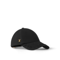 LOUIS VUITTON® - Lv Filigram Cap - Black Louis Vuitton Caps, Lv Hat, Light Grey Leggings, Casual Elegant Style, Designer Caps, Luxury Hats, Cap Girl, Louis Vuitton Cap, Cap Collection