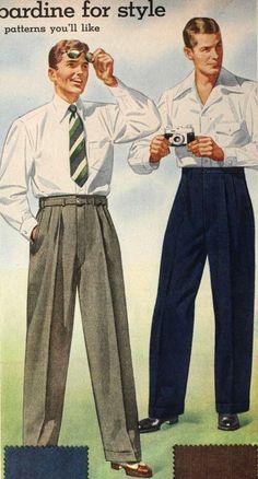 1940s Men, 1950s Mens, Vintage Suits