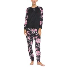 Flora By Flora Nikrooz Axel Floral Printed Velour Pajama Set Women's Size S Nwt 1 Day Handling Time From Houston,Tx Satisfaction Guaranteed Or Your Money Back! New Items Are Added Every Week. Brand: Flora By Flora Style: Pj Set Size: Small Material: Polyester Blend Condition: New With Tags Sku: Gg1 - 087 Top Chest (Arm Pit To Pit): 21" (Laid Flat. Unstretched) Length: 26" Sleeve: 20" Bottom Waist: 15" (Laid Flat. Unstretched) Inseam: 31" Rise: 15" Flora Nikrooz, Cropped Wide Leg Pants, Floral Pajamas, Lace Cami Top, Long Sleeve And Shorts, Soft Pajamas, Loungewear Women, Womens Pyjama Sets, Sleepwear Sets