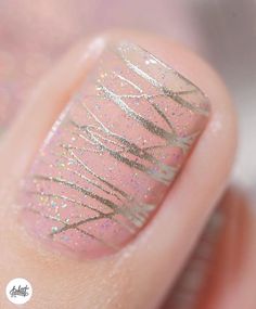 Love this nail art by @pshiiit_polish using our seashell pink jelly Sweet Pea… Boutique Nails, Jelly Nails, Nail Designs Glitter, Sparkly Nails, Fabulous Nails, Glitter Nail Art, Fancy Nails, Creative Nails, Manicure E Pedicure