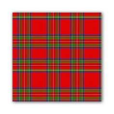 Red Plaid Tartan Cocktail Napkins Breakfast Decor, Holiday Luncheon, China Decor, Stewart Plaid, Plaid Napkins, Labels Printables, Cookie Exchange Party, Stonewall Kitchen, Paper Cocktail Napkins