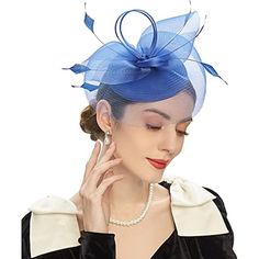 Category:Fascinators; Embellishment:Pure Color; Gender:Women's; Quantity:1 PC; Style:Flower,Elegant; Hats Category:Pillbox Hat; Occasion:Wedding,Kentucky Derby,Melbourne Cup,Cocktail,Royal Astcot; Material:Feathers; Front page:WE; Shipping Weight:0.05; Listing Date:08/25/2022 Mesh Headband, Kentucky Derby Fascinator, Derby Fascinator, Wedding Party Accessories, Party Hair Accessories, Feather Hair Clips, Tea Party Hats, Melbourne Cup, Feather Fascinators