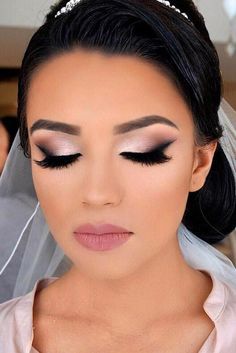 Wedding Reception Makeup, Dramatic Wedding Makeup, Beautiful Wedding Makeup, Wedding Makeup For Brunettes, Kendall Jenner Makeup, Gorgeous Wedding Makeup