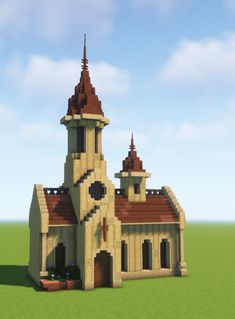 i really need to get something better to build than small churches : Minecraft Minecraft Chapel Build, Minecraft Villager Building, Fisher Man House Minecraft, Medival Homes Minecraft, European Minecraft House, Minecraft Villager Library, Circular Roof Minecraft, Minecraft Library Design Exterior, Minecraft Builds Idea