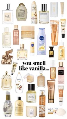 #vanilla #vanillagirl #smelllikevanilla #bodycare #bodyscrubproducts Smell Like Vanilla, Vanilla Perfume, Basic Skin Care Routine, Perfect Skin Care Routine, Pretty Skin Care, Pretty Skin, Bath And Body Care