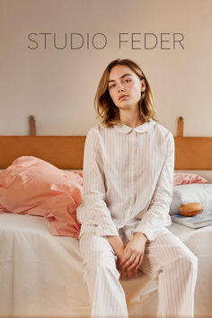 Studio Feder was founded in Copenhagen in 2018 by Sascha Feder. The brand reflects Sascha's personal style, which is simple and clean in a soft and harmonious color universe accompanied by her indispensable eye for quality in design and choice of delicious fabrics. The collections include home textiles, and a collection of women’s essential clothing. outfit idéer winter outfits sovrum inspiration vardagsrum living room bedroom outfit ideas jul fall outfits living room inspiration sovrum Soft Pajamas, French Seam